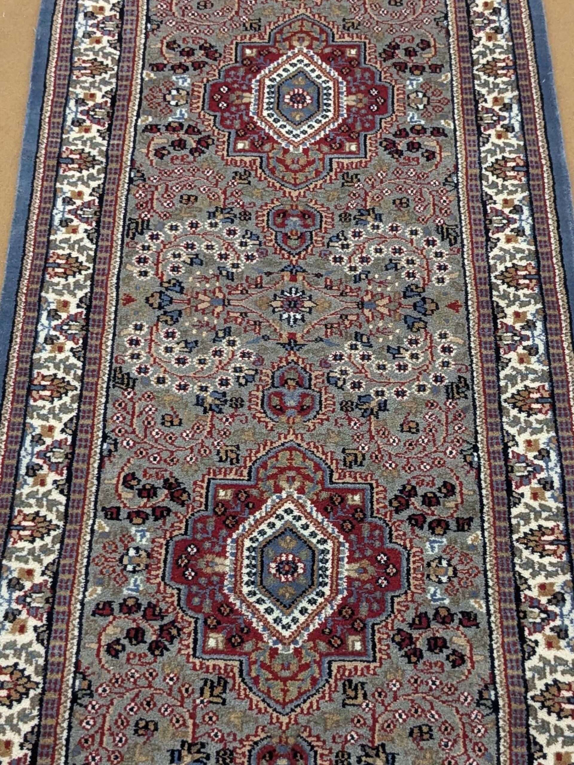 Persian Hand Knotted Runner Wool Carpet - 2.5FT X 8FT | 75CM X 240CM - Image 5