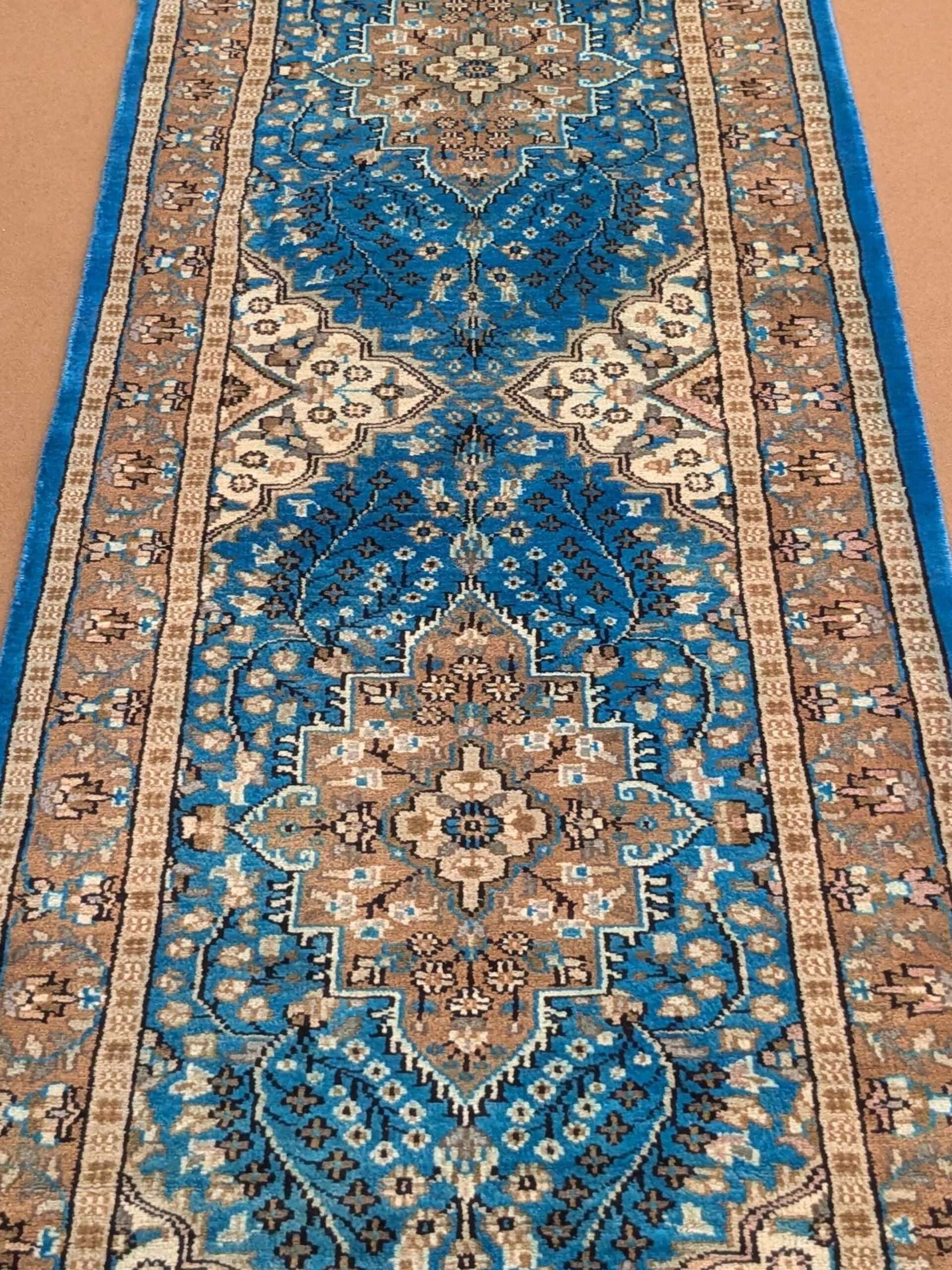 Persian Hand Knotted Runner Wool Carpet - 2.5FT X 10FT | 75CM X 300CM - Image 6