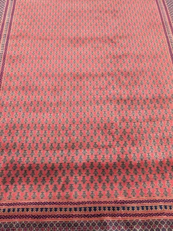 Red Baby Elephant Foot Print Hand Knotted Wool Carpet - 9FT X 12FT | 270CM X 360CM - Image 5
