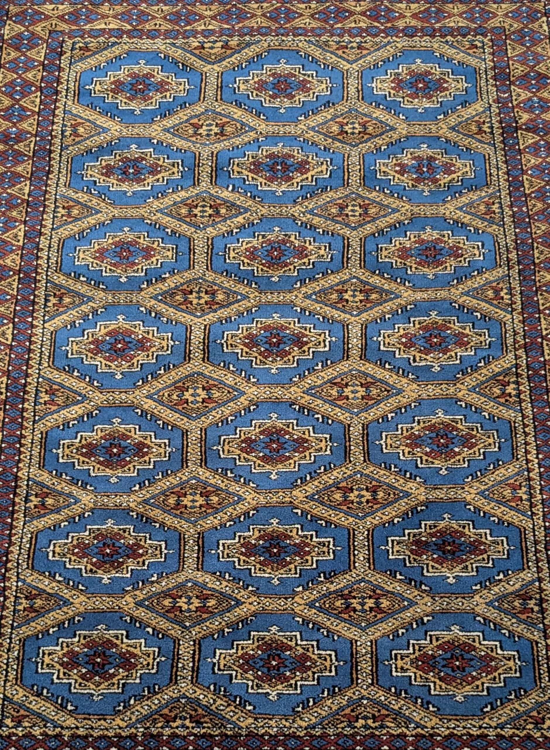 Red Tribal Unique Hand Knotted Wool Carpet - 4FT X 6FT | 120CM X 180CM - Image 5