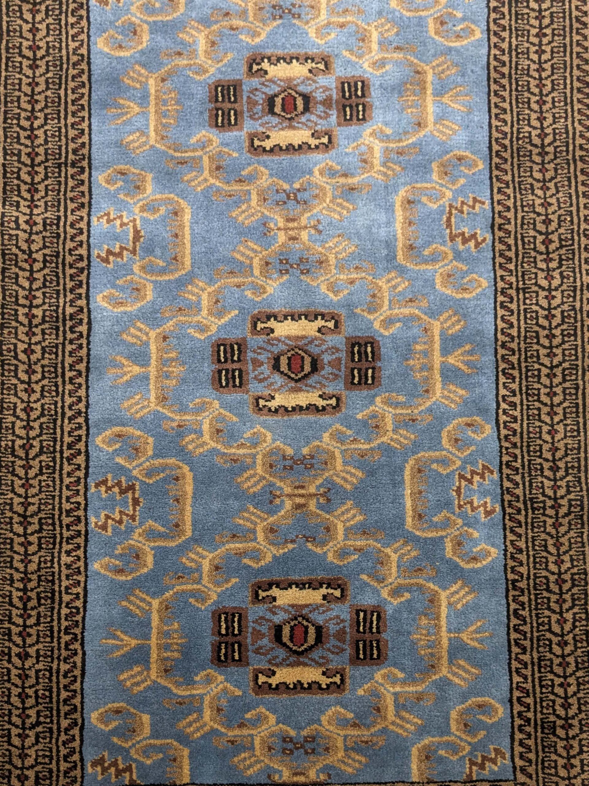 Tribal Hand Knotted Wool Carpet - 2.5FT X 4FT | 76CM X 122CM - Image 5