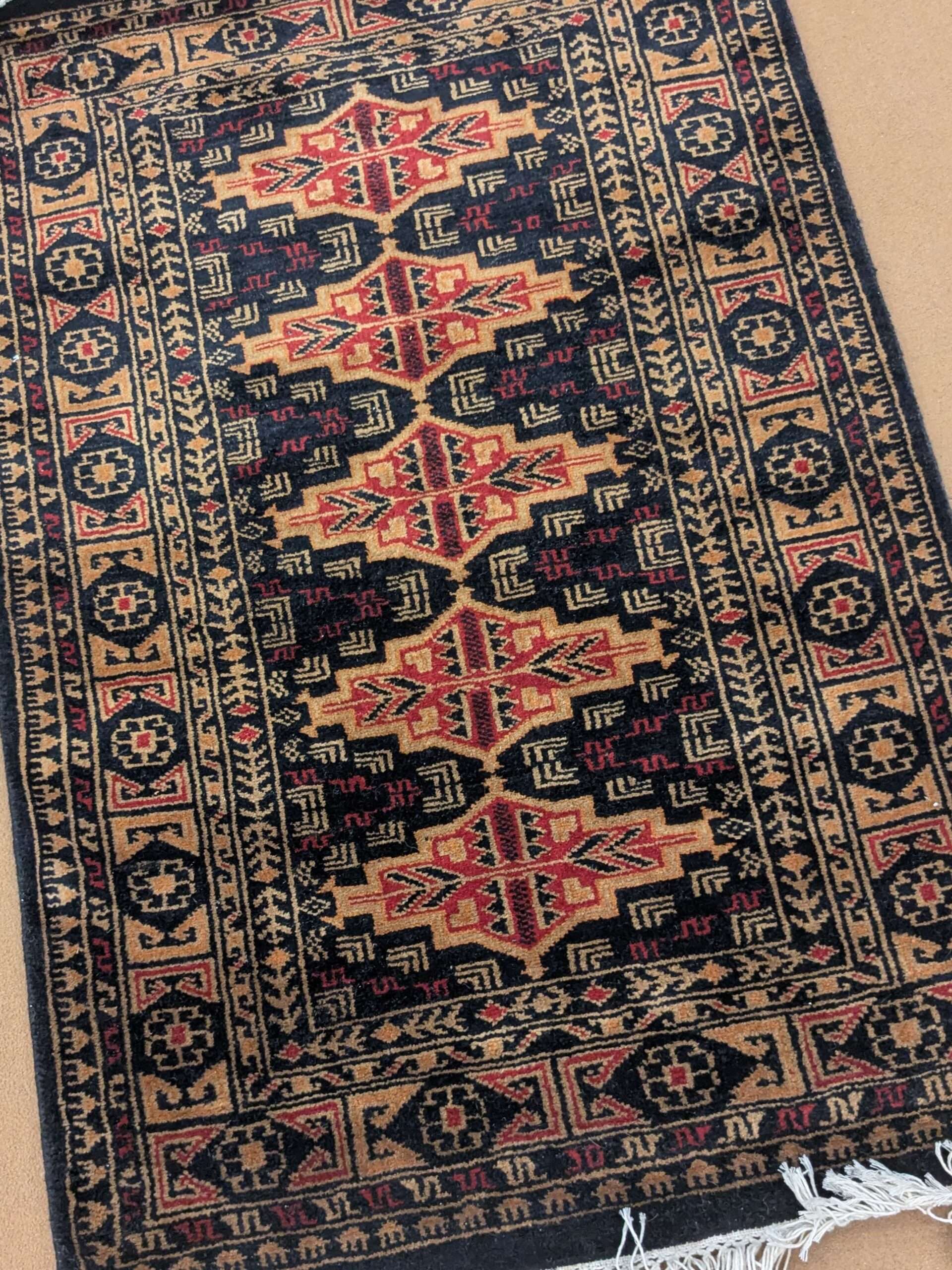 Unique Tribal Hand Knotted Wool Carpet - 2.5FT X 4FT | 76CM X 122CM - Image 5