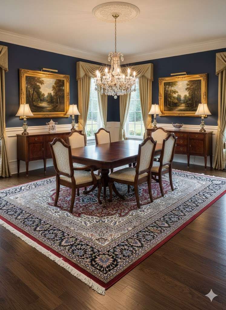 Red Persian Hand Knotted Wool Carpet - 8FT X 10FT | 240CM X 300CM - Image 2