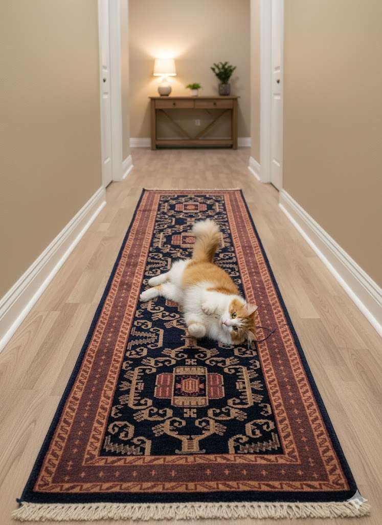 Tribal Hand Knotted Runner Wool Carpet - 2FT X 6FT | 60CM X 180CM - Image 2